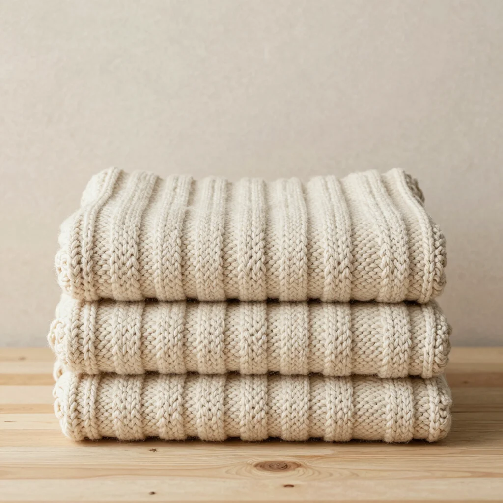 Cloudweave Chunky Knit Throw