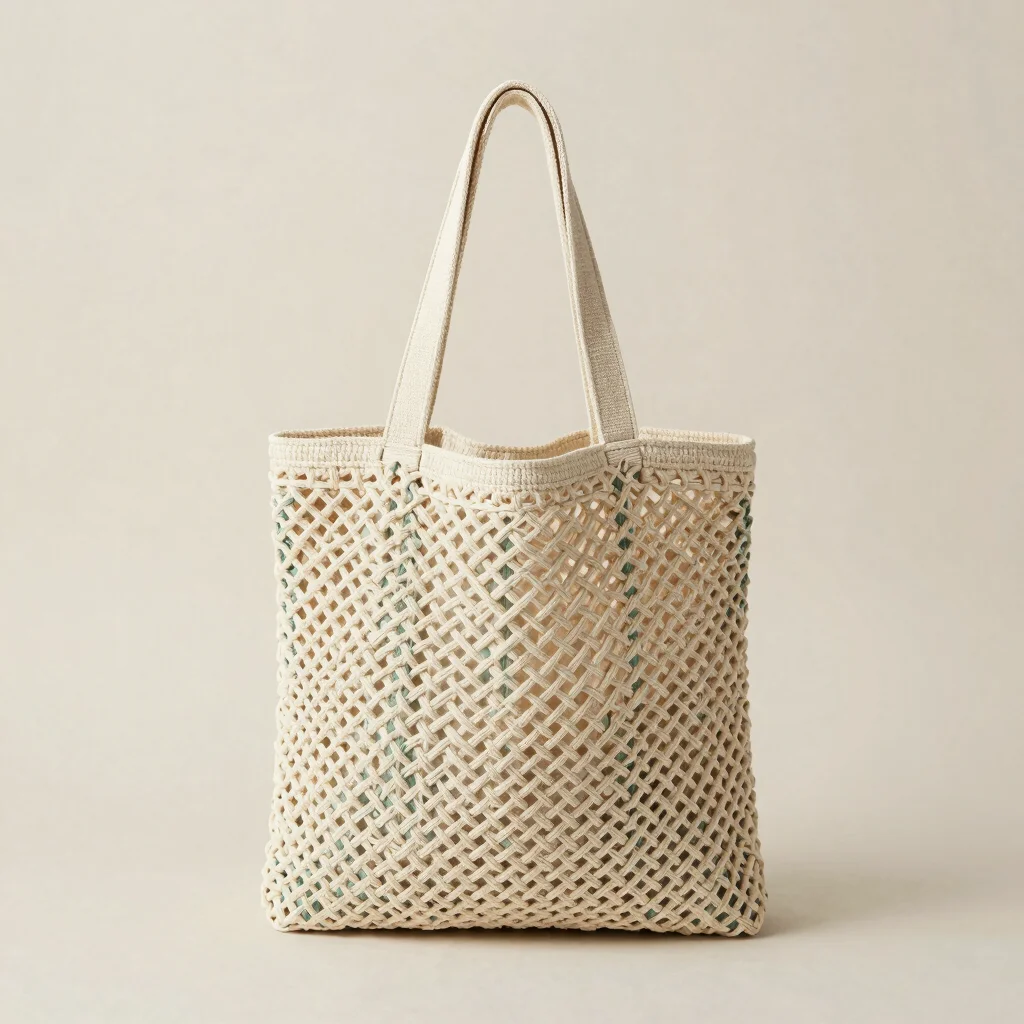 Harmony Braided Cotton Tote Bag